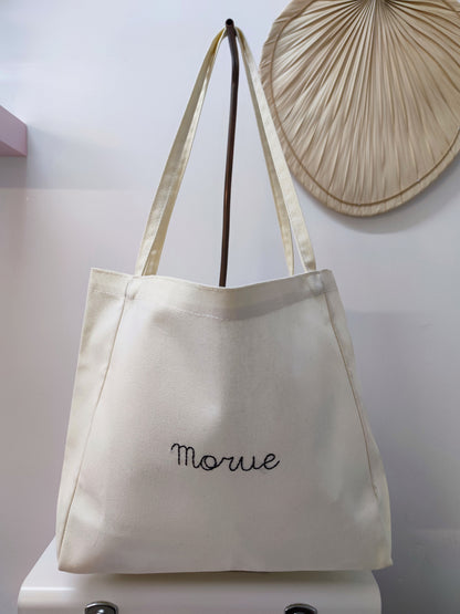 SUR COMMANDE - Tote Bag brodé