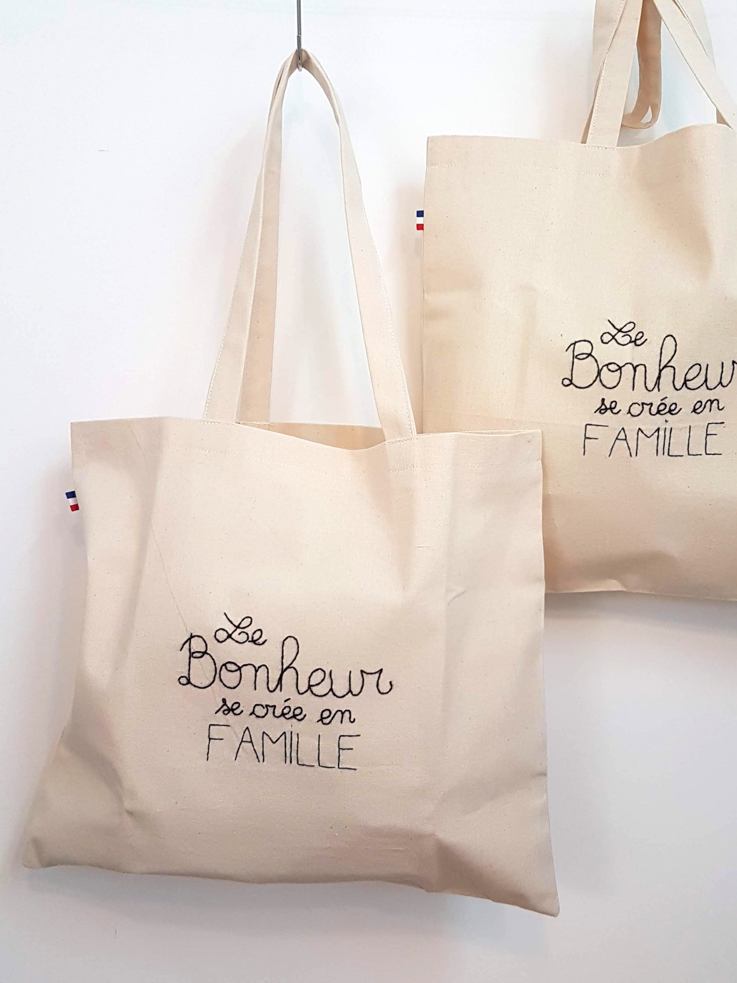 SUR COMMANDE - Tote Bag brodé