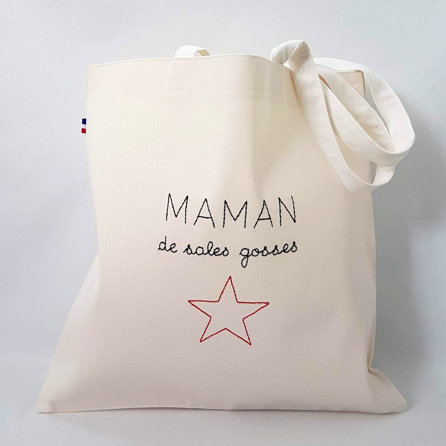 SUR COMMANDE - Tote Bag brodé